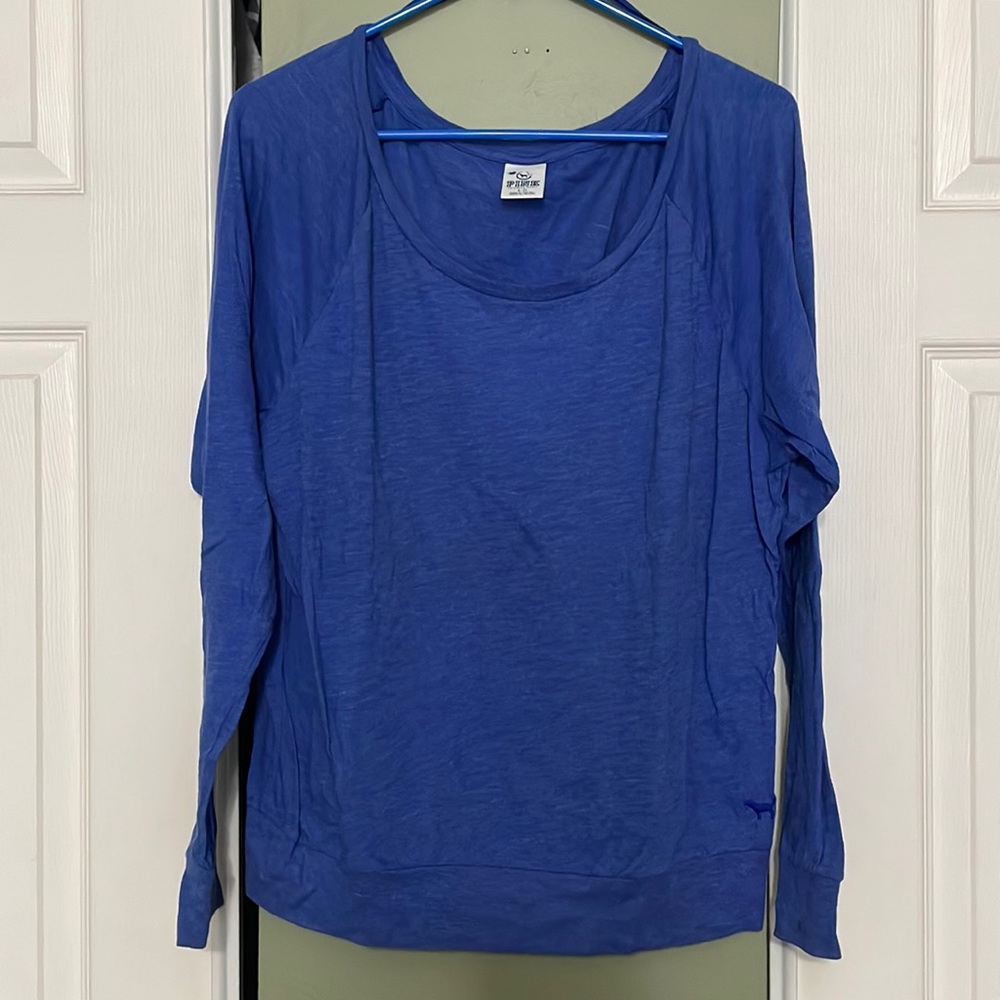 PINK Victoria's Secret Royal Blue Long Sleeve Top